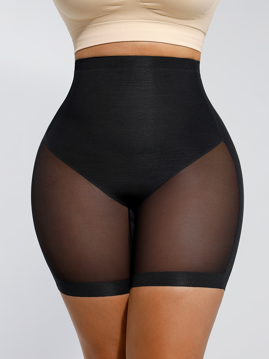 Shaping Pants in Schwarz – Vorderansicht